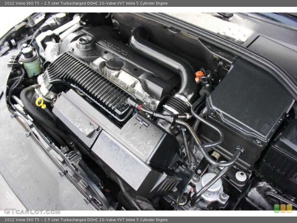 2.5 Liter Turbocharged DOHC 20-Valve VVT Inline 5 Cylinder Engine for the 2012 Volvo S60 #94274039