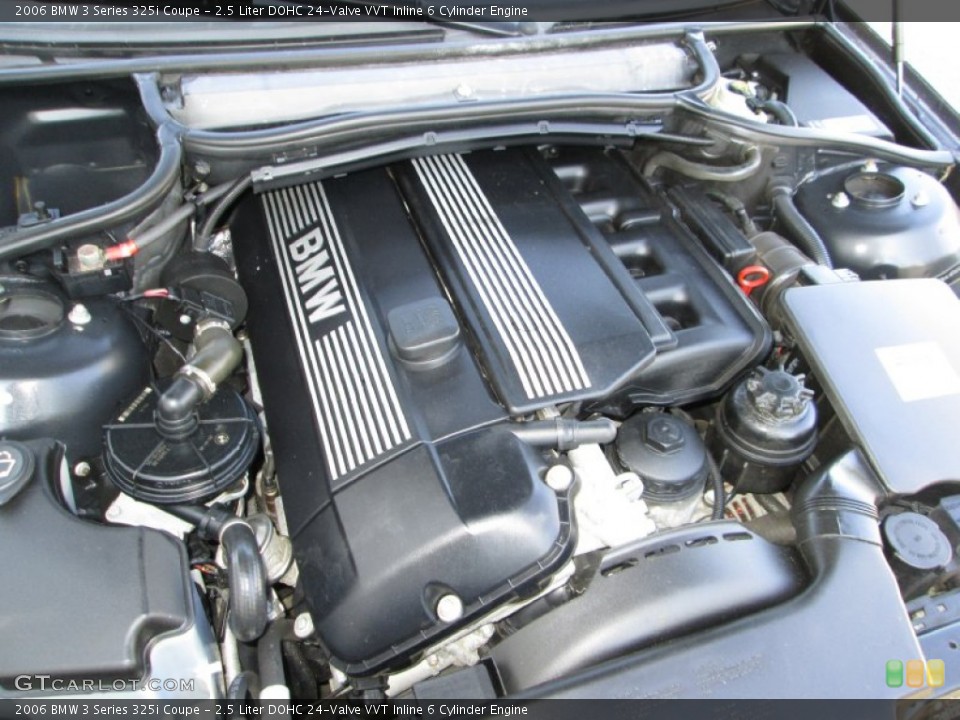2.5 Liter DOHC 24-Valve VVT Inline 6 Cylinder Engine for the 2006 BMW 3 Series #94285940