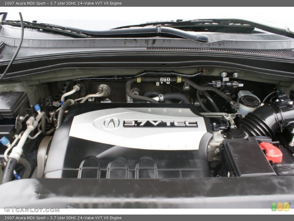 3.7 Liter SOHC 24-Valve VVT V6 2007 Acura MDX Engine