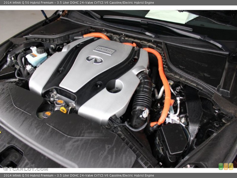 3.5 Liter DOHC 24-Valve CVTCS V6 Gasoline/Electric Hybrid Engine for the 2014 Infiniti Q #94301240