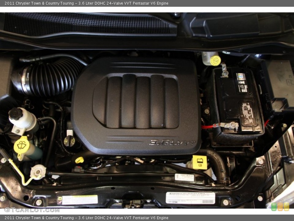 3.6 Liter DOHC 24-Valve VVT Pentastar V6 Engine for the 2011 Chrysler Town & Country #94316234