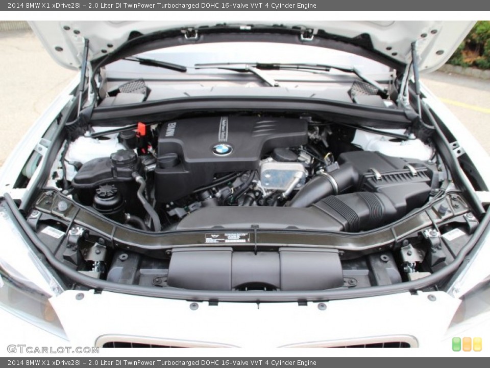2.0 Liter DI TwinPower Turbocharged DOHC 16-Valve VVT 4 Cylinder Engine for the 2014 BMW X1 #94335543