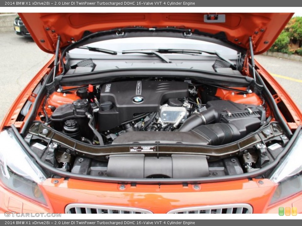 2.0 Liter DI TwinPower Turbocharged DOHC 16-Valve VVT 4 Cylinder Engine for the 2014 BMW X1 #94336215