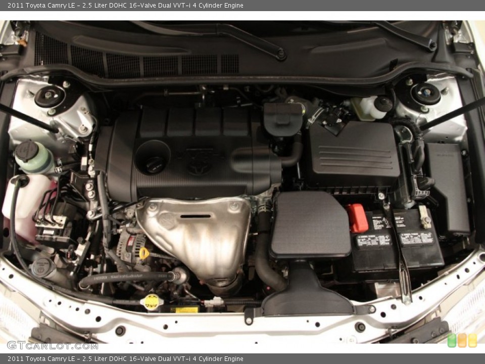 2.5 Liter DOHC 16-Valve Dual VVT-i 4 Cylinder Engine for the 2011 Toyota Camry #94345440