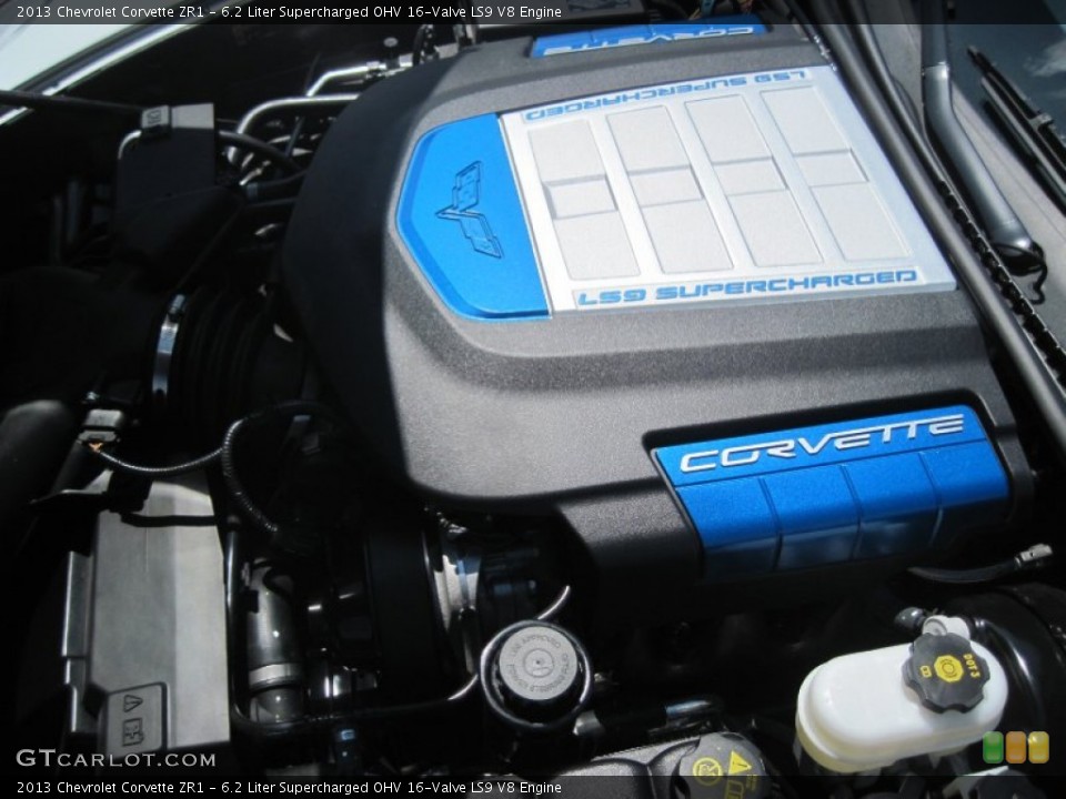 6.2 Liter Supercharged OHV 16-Valve LS9 V8 Engine for the 2013 Chevrolet Corvette #94362884