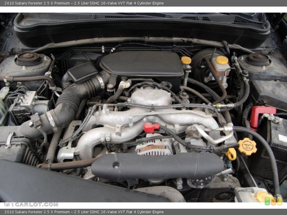 2.5 Liter SOHC 16-Valve VVT Flat 4 Cylinder Engine for the 2010 Subaru Forester #94383032
