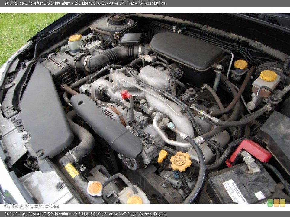 2.5 Liter SOHC 16-Valve VVT Flat 4 Cylinder Engine for the 2010 Subaru Forester #94383054
