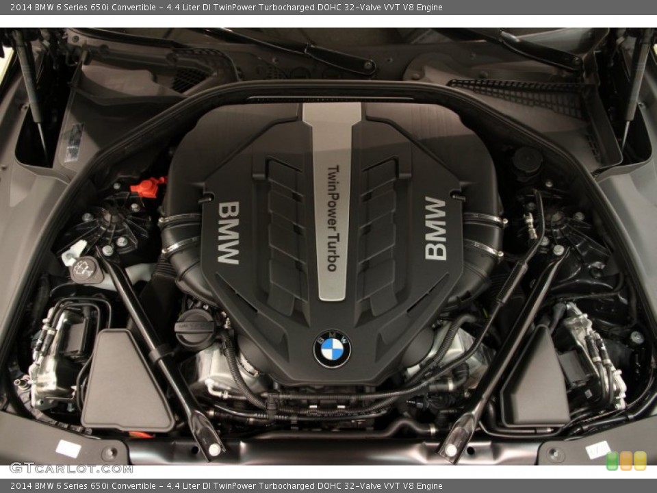4.4 Liter DI TwinPower Turbocharged DOHC 32-Valve VVT V8 Engine for the 2014 BMW 6 Series #94383290