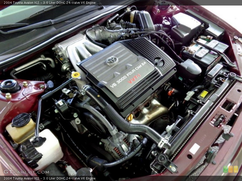 3.0 Liter DOHC 24-Valve V6 Engine for the 2004 Toyota Avalon #94392850
