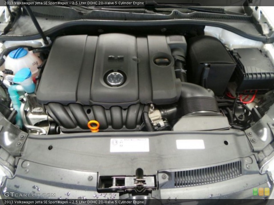 2.5 Liter DOHC 20-Valve 5 Cylinder Engine for the 2013 Volkswagen Jetta #94398512