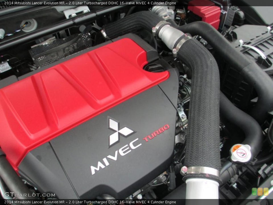 2.0 Liter Turbocharged DOHC 16-Valve MIVEC 4 Cylinder Engine for the 2014 Mitsubishi Lancer Evolution #94405832