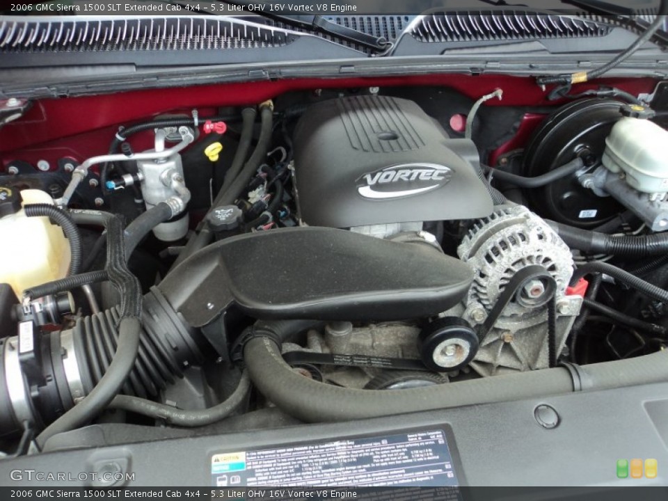 5.3 Liter OHV 16V Vortec V8 Engine for the 2006 GMC Sierra 1500 #94408585