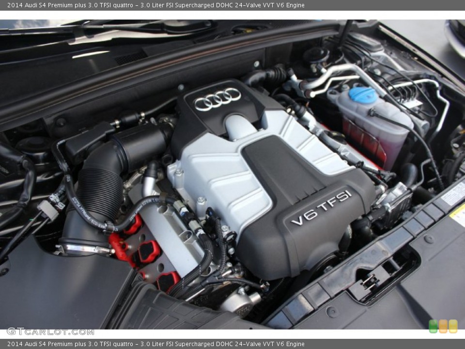 3.0 Liter FSI Supercharged DOHC 24-Valve VVT V6 Engine for the 2014 Audi S4 #94453664