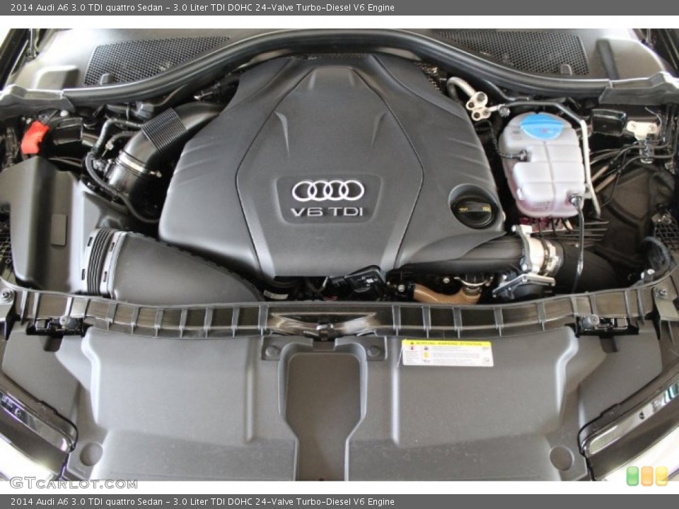 3.0 Liter TDI DOHC 24-Valve Turbo-Diesel V6 Engine for the 2014 Audi A6 #94455092