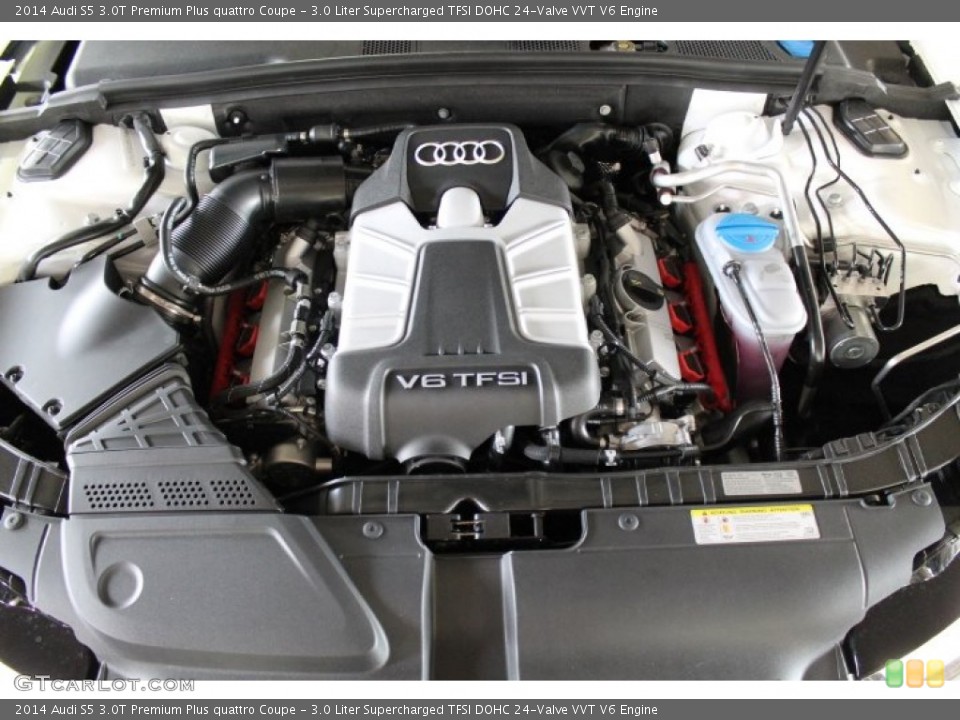 3.0 Liter Supercharged TFSI DOHC 24-Valve VVT V6 Engine for the 2014 Audi S5 #94456061