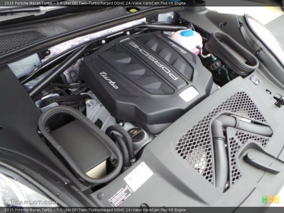 3.6 Liter DFI Twin-Turbocharged DOHC 24-Valve VarioCam Plus V6 Engine for the 2015 Porsche Macan #94459625