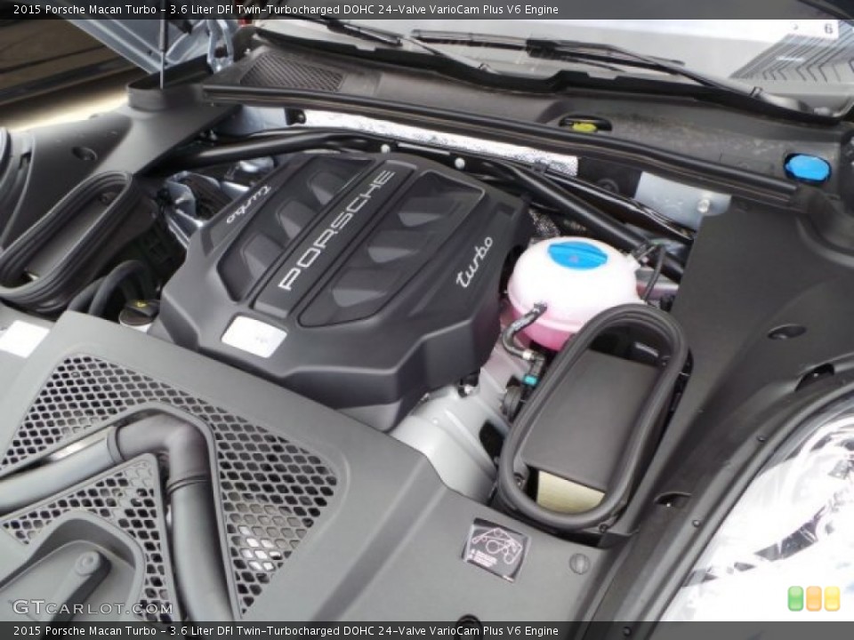 3.6 Liter DFI Twin-Turbocharged DOHC 24-Valve VarioCam Plus V6 Engine for the 2015 Porsche Macan #94459631