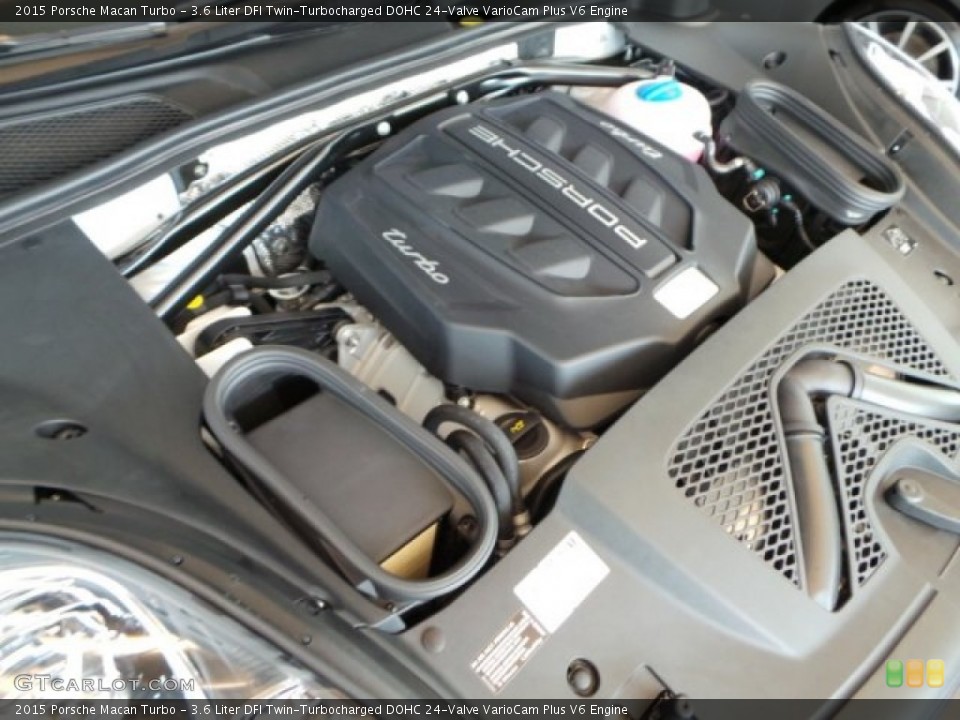 3.6 Liter DFI Twin-Turbocharged DOHC 24-Valve VarioCam Plus V6 Engine for the 2015 Porsche Macan #94459832