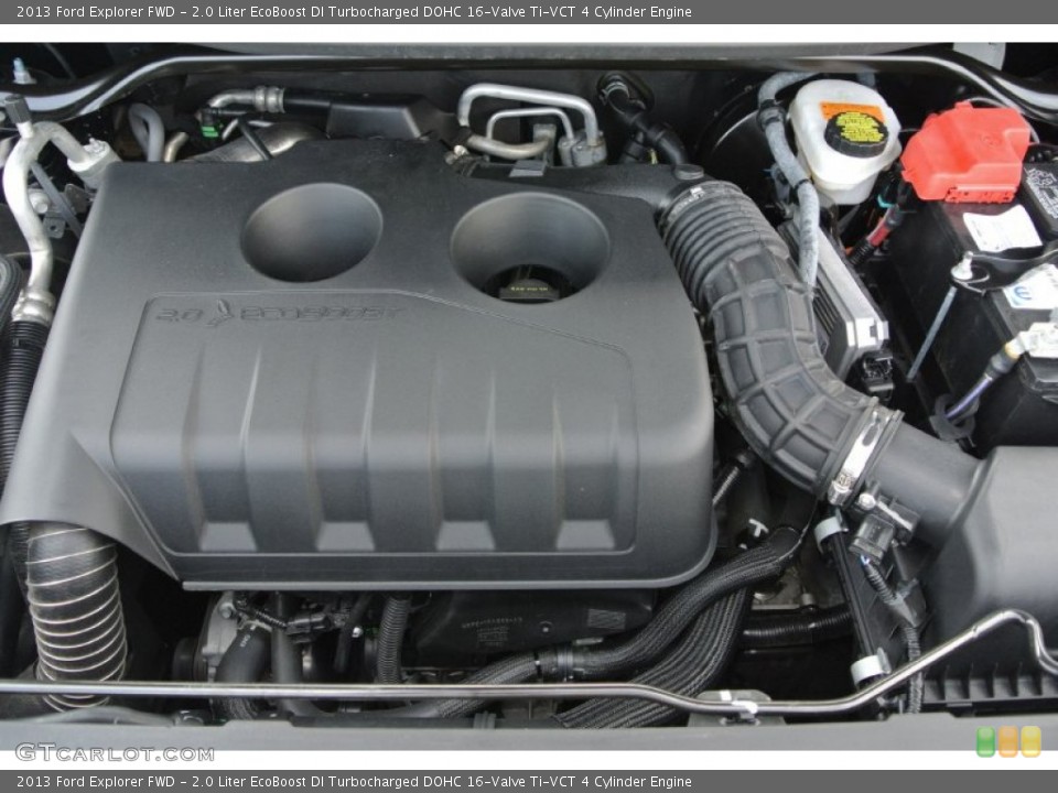 2.0 Liter EcoBoost DI Turbocharged DOHC 16-Valve Ti-VCT 4 Cylinder Engine for the 2013 Ford Explorer #94500840