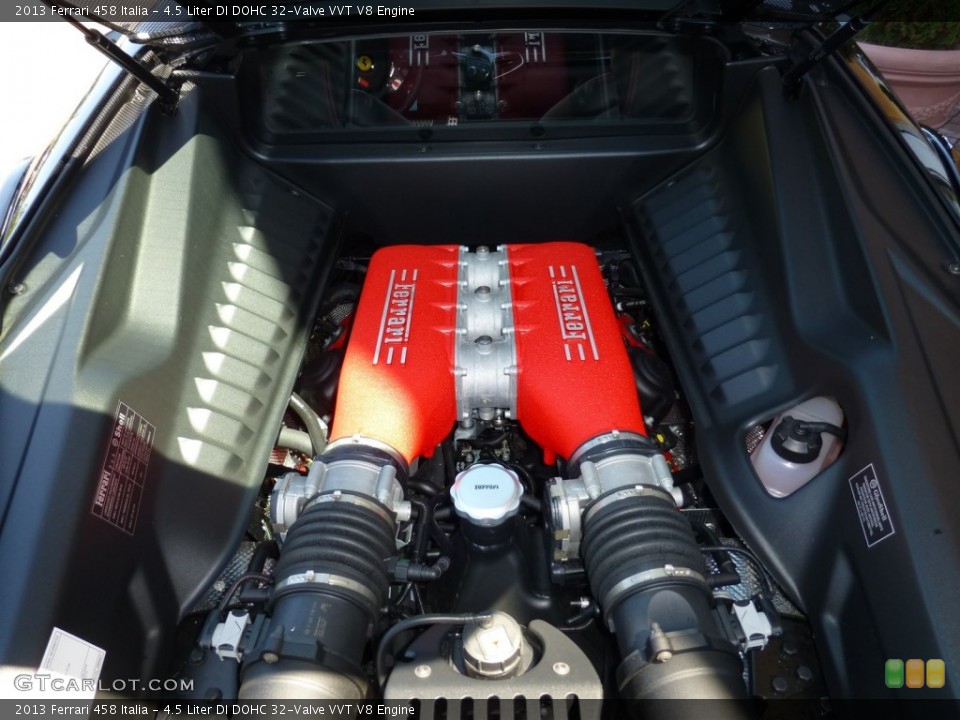4.5 Liter DI DOHC 32-Valve VVT V8 Engine for the 2013 Ferrari 458 #94511049
