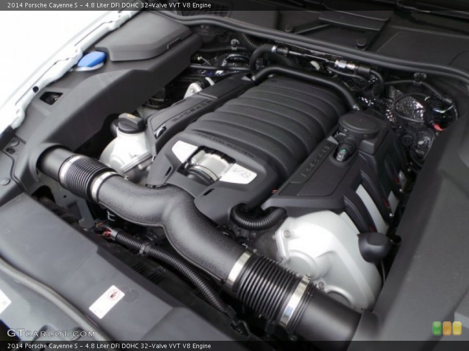 4.8 Liter DFI DOHC 32-Valve VVT V8 Engine for the 2014 Porsche Cayenne #94523064