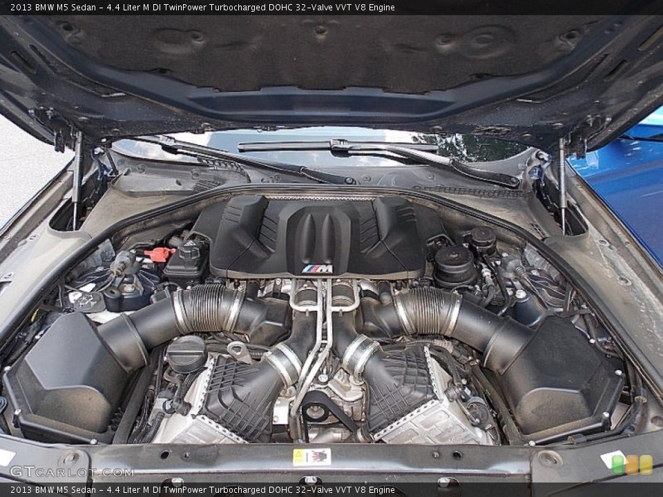 4.4 Liter M DI TwinPower Turbocharged DOHC 32-Valve VVT V8 Engine for the 2013 BMW M5 #94536849