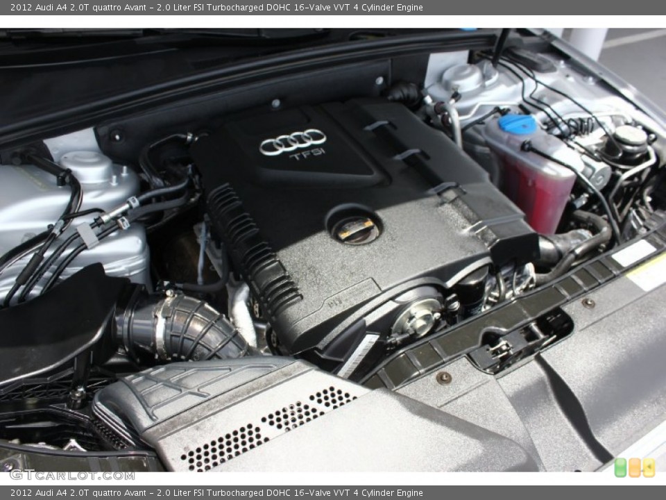 2.0 Liter FSI Turbocharged DOHC 16-Valve VVT 4 Cylinder Engine for the 2012 Audi A4 #94549586