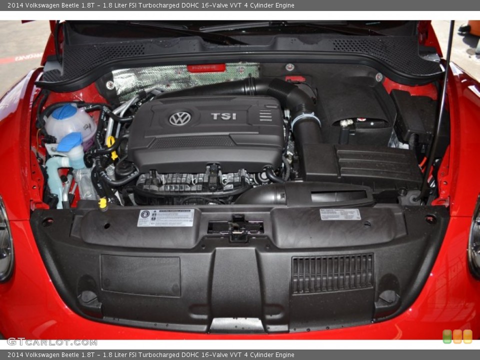 1.8 Liter FSI Turbocharged DOHC 16-Valve VVT 4 Cylinder Engine for the 2014 Volkswagen Beetle #94562128
