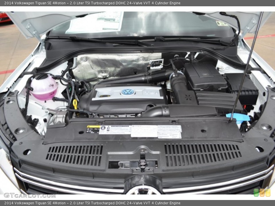 2.0 Liter TSI Turbocharged DOHC 24-Valve VVT 4 Cylinder Engine for the 2014 Volkswagen Tiguan #94562568