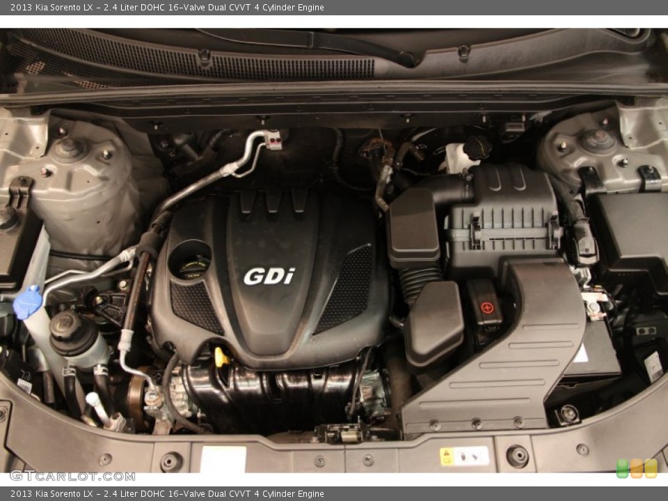 2.4 Liter DOHC 16-Valve Dual CVVT 4 Cylinder Engine for the 2013 Kia Sorento #94566023