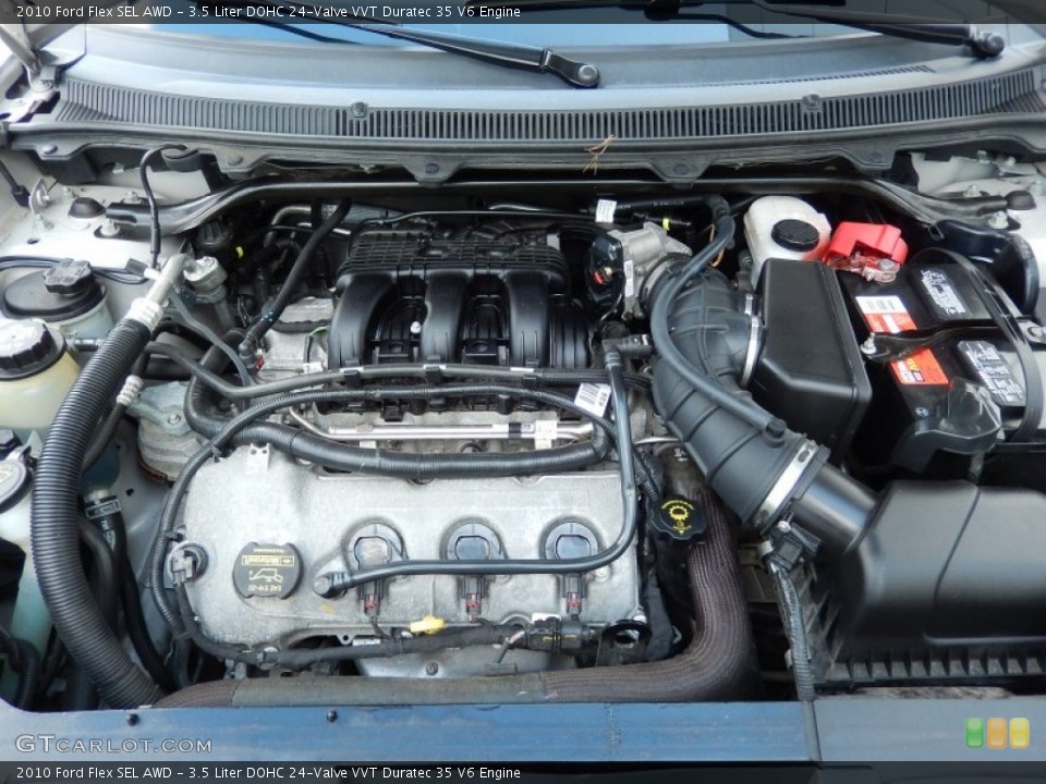 3.5 Liter DOHC 24-Valve VVT Duratec 35 V6 Engine for the 2010 Ford Flex #94571299