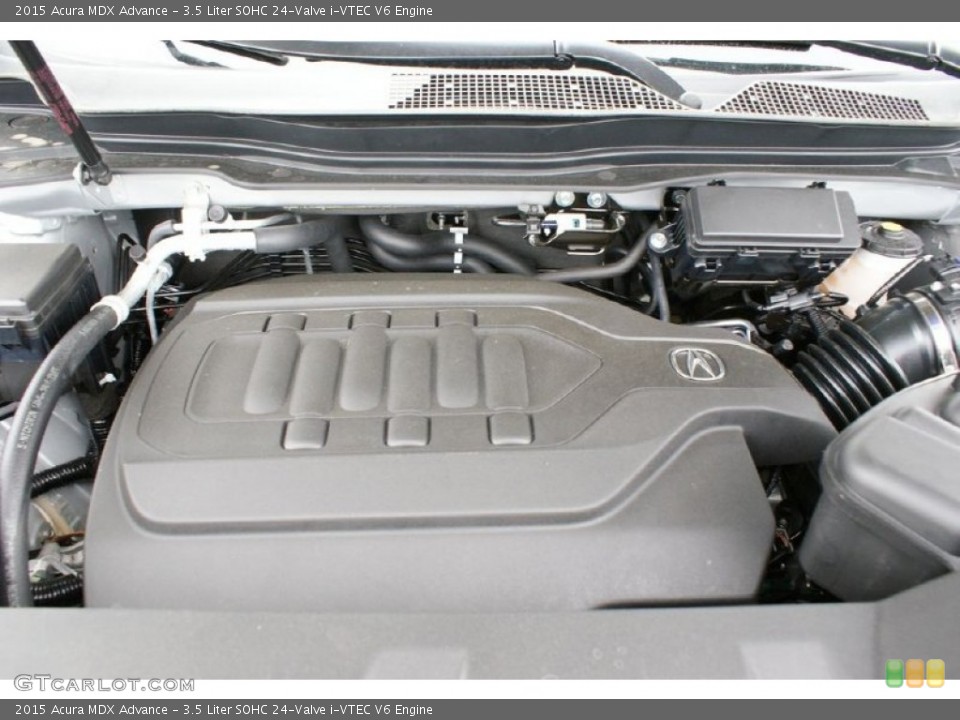 3.5 Liter SOHC 24-Valve i-VTEC V6 2015 Acura MDX Engine