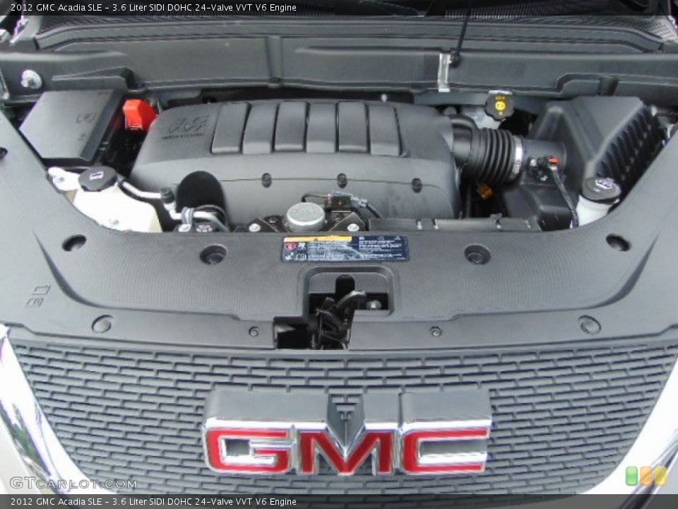 3.6 Liter SIDI DOHC 24-Valve VVT V6 Engine for the 2012 GMC Acadia #94579522