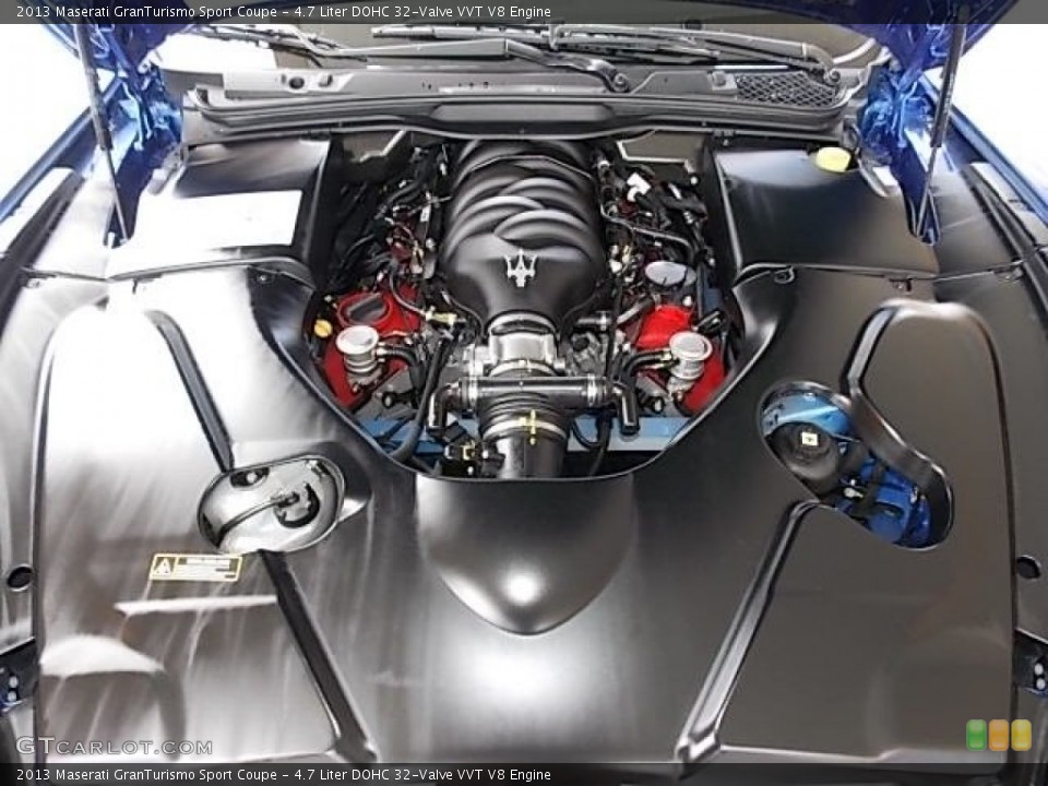 4.7 Liter DOHC 32-Valve VVT V8 Engine for the 2013 Maserati GranTurismo #94603243