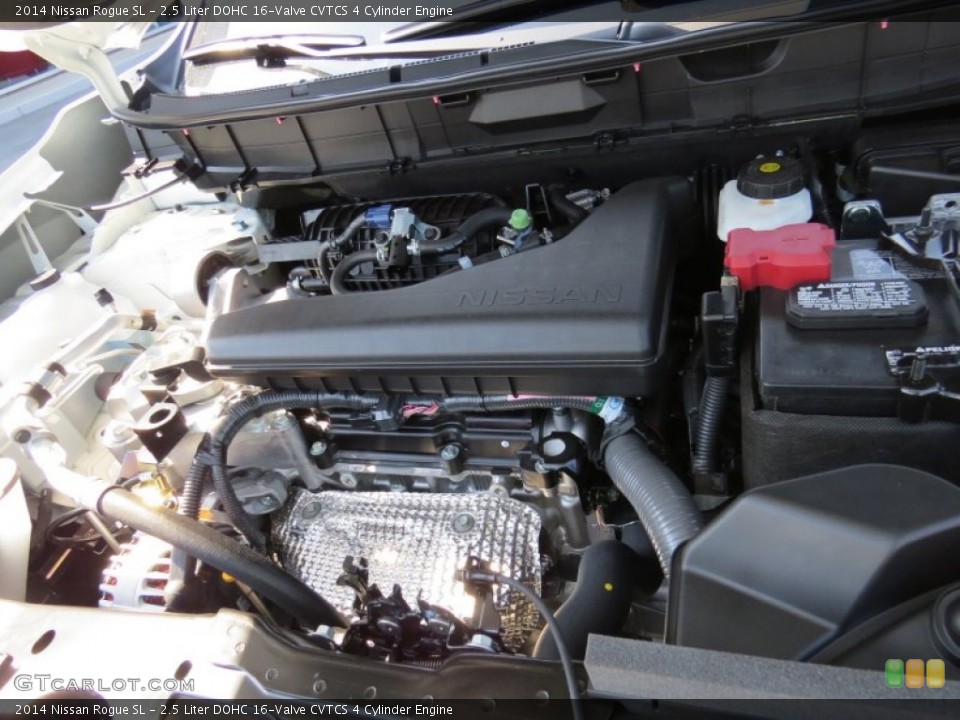 2.5 Liter DOHC 16-Valve CVTCS 4 Cylinder Engine for the 2014 Nissan Rogue #94622185