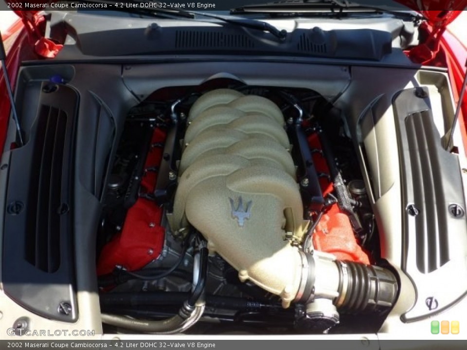 4.2 Liter DOHC 32-Valve V8 Engine for the 2002 Maserati Coupe #94627444