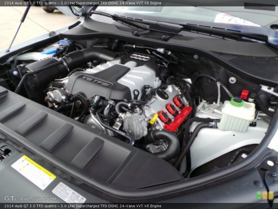 3.0 Liter Supercharged TFSI DOHC 24-Valve VVT V6 Engine for the 2014 Audi Q7 #94653630