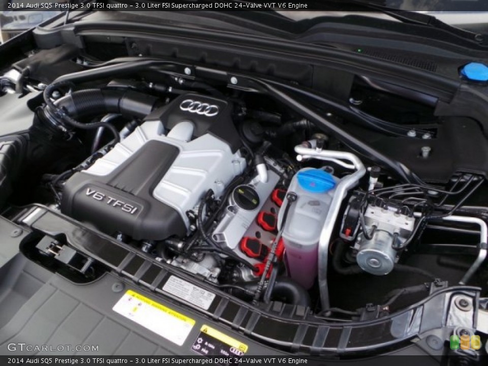 3.0 Liter FSI Supercharged DOHC 24-Valve VVT V6 Engine for the 2014 Audi SQ5 #94656818