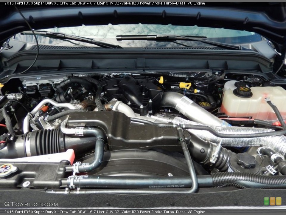 6.7 Liter OHV 32-Valve B20 Power Stroke Turbo-Diesel V8 Engine for the 2015 Ford F350 Super Duty #94663139