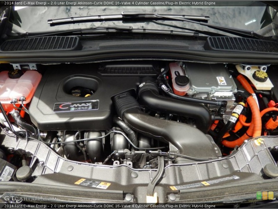 2.0 Liter Energi Atkinson-Cycle DOHC 16-Valve 4 Cylinder Gasoline/Plug-In Electric Hybrid 2014 Ford C-Max Engine