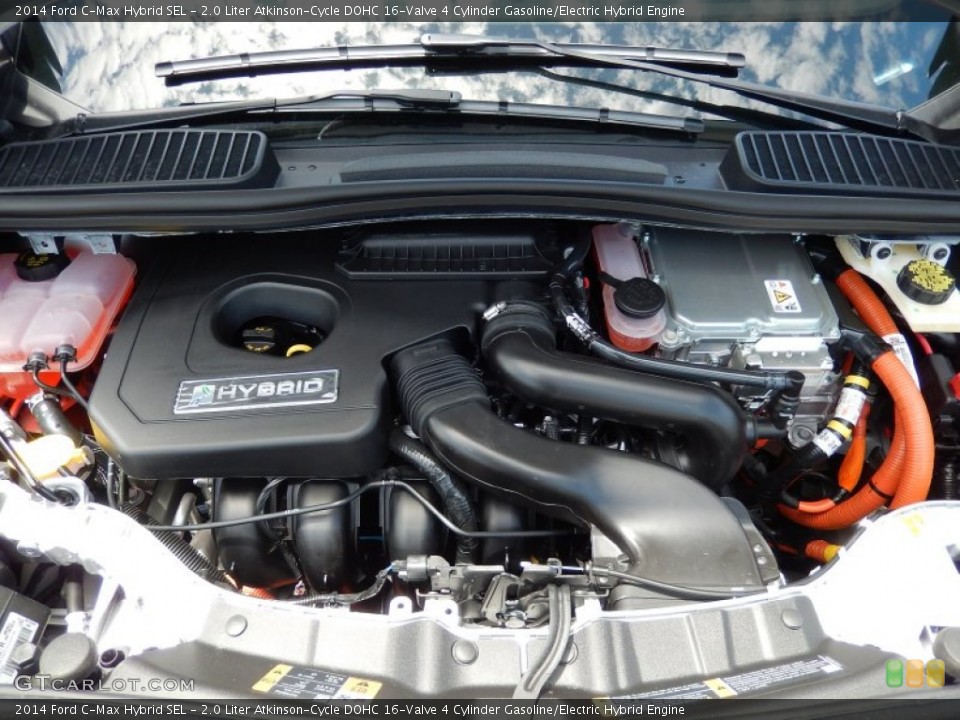 2.0 Liter Atkinson-Cycle DOHC 16-Valve 4 Cylinder Gasoline/Electric Hybrid Engine for the 2014 Ford C-Max #94665755
