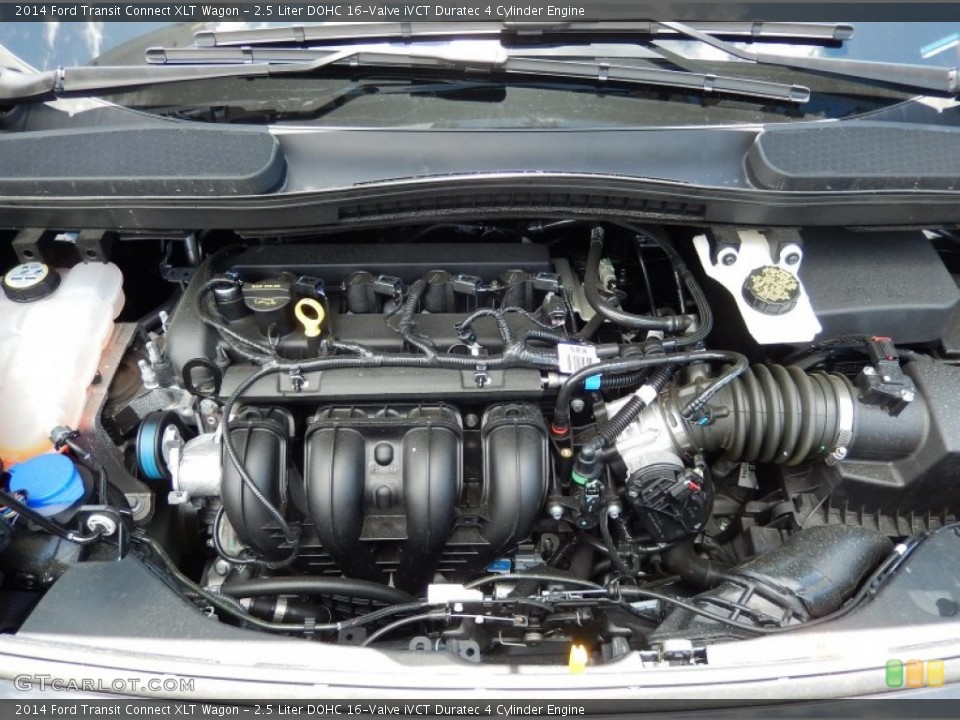 2.5 Liter DOHC 16-Valve iVCT Duratec 4 Cylinder Engine for the 2014 Ford Transit Connect #94667033