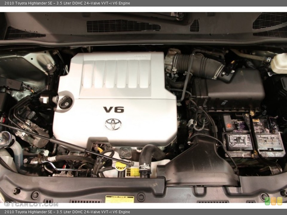 3.5 Liter DOHC 24-Valve VVT-i V6 Engine for the 2010 Toyota Highlander #94704710