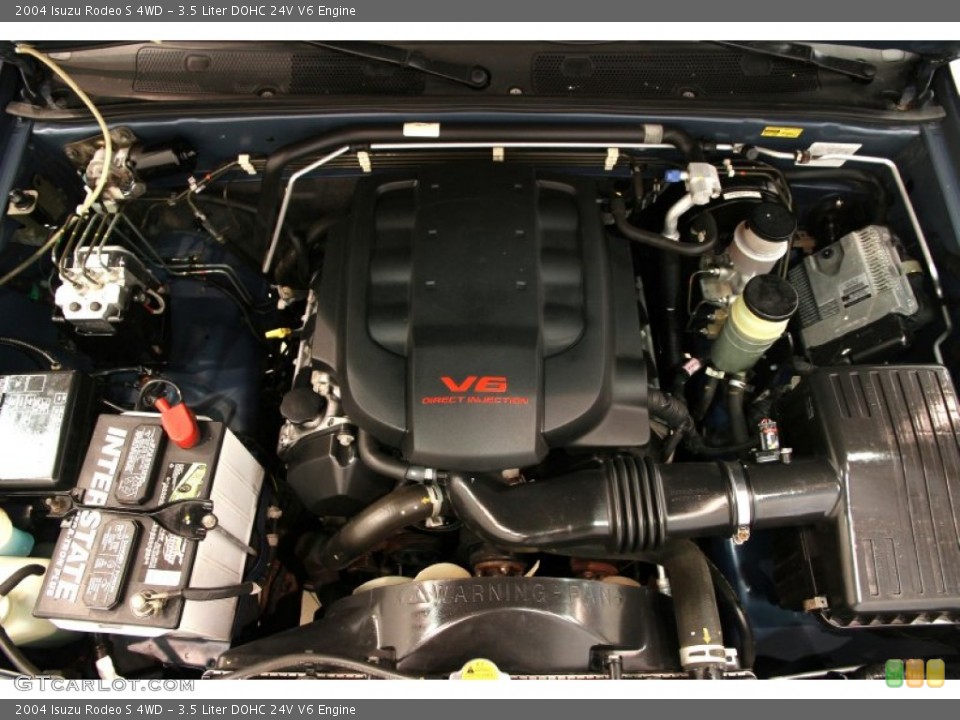 3.5 Liter DOHC 24V V6 Engine for the 2004 Isuzu Rodeo #94710462