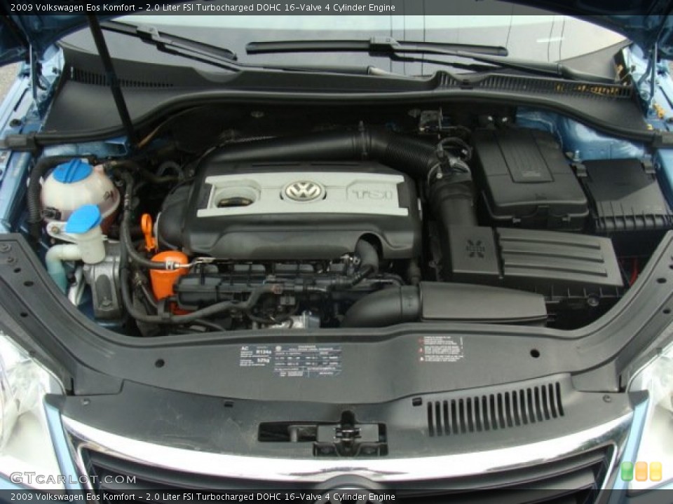 2.0 Liter FSI Turbocharged DOHC 16-Valve 4 Cylinder Engine for the 2009 Volkswagen Eos #94715382