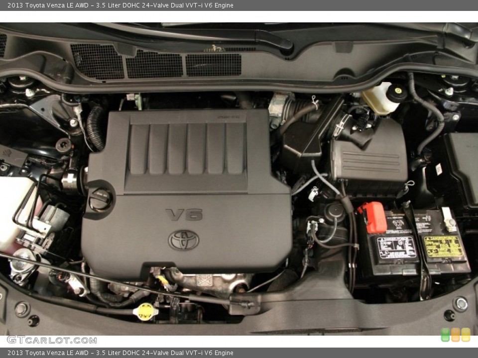 3.5 Liter DOHC 24-Valve Dual VVT-i V6 Engine for the 2013 Toyota Venza #94734955
