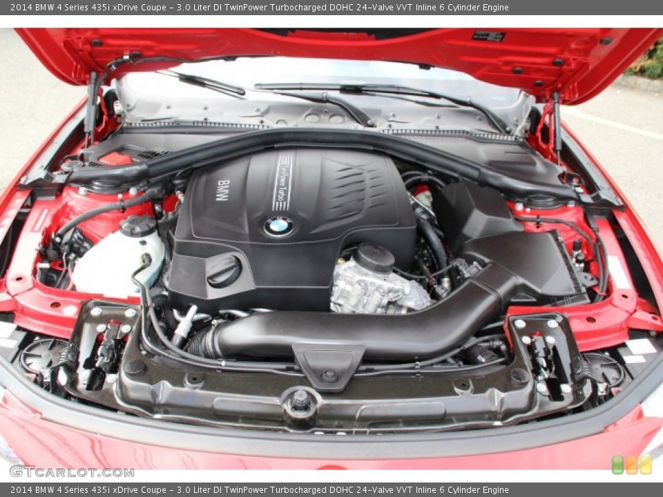 3.0 Liter DI TwinPower Turbocharged DOHC 24-Valve VVT Inline 6 Cylinder Engine for the 2014 BMW 4 Series #94736575