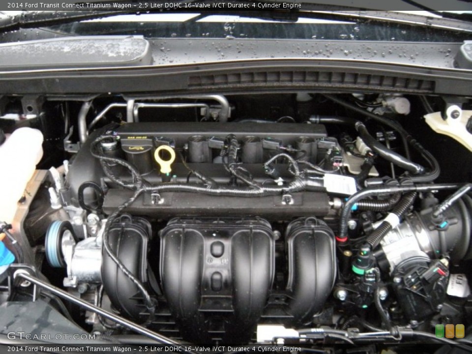 2.5 Liter DOHC 16-Valve iVCT Duratec 4 Cylinder Engine for the 2014 Ford Transit Connect #94748341