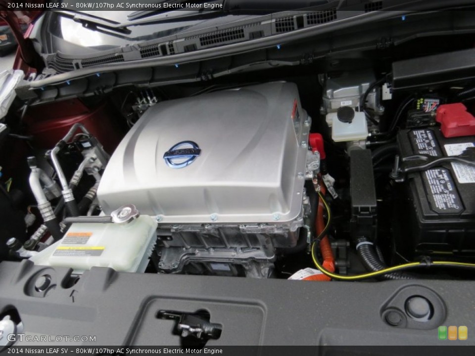 80kW/107hp AC Synchronous Electric Motor Engine for the 2014 Nissan LEAF #94751872