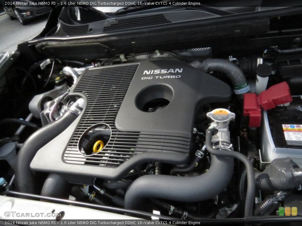 1.6 Liter NISMO DIG Turbocharged DOHC 16-Valve CVTCS 4 Cylinder Engine for the 2014 Nissan Juke #94752739